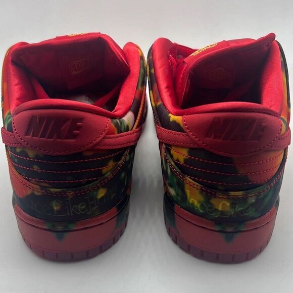 Nike SB x‎ The Wizard of Oz Dunk Low Poppy Field FZ1291 600 Limited Men 10.5 NWB - Picture 7 of 14